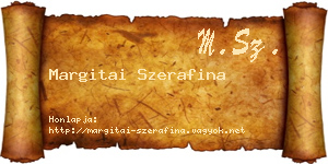 Margitai Szerafina névjegykártya